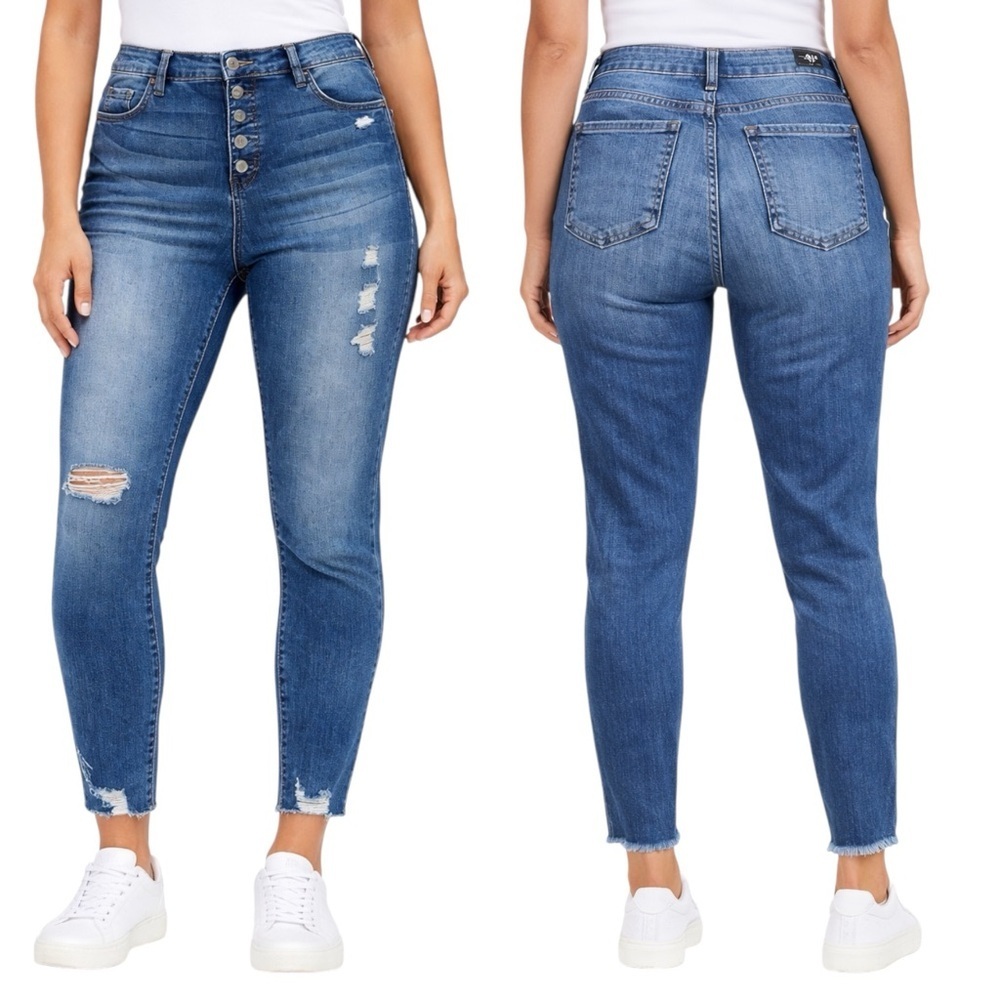 Kut From The Kloth Connie Fab Ab High Rise Ankle Skinny Jeans Size 14